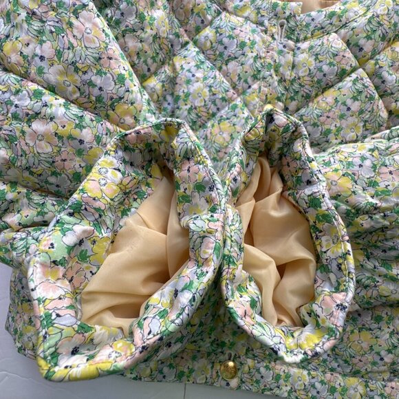 J. Crew New Limited-edition Crop quilted Louisa lady jacket in Liberty® fabric - Picture 8 of 12